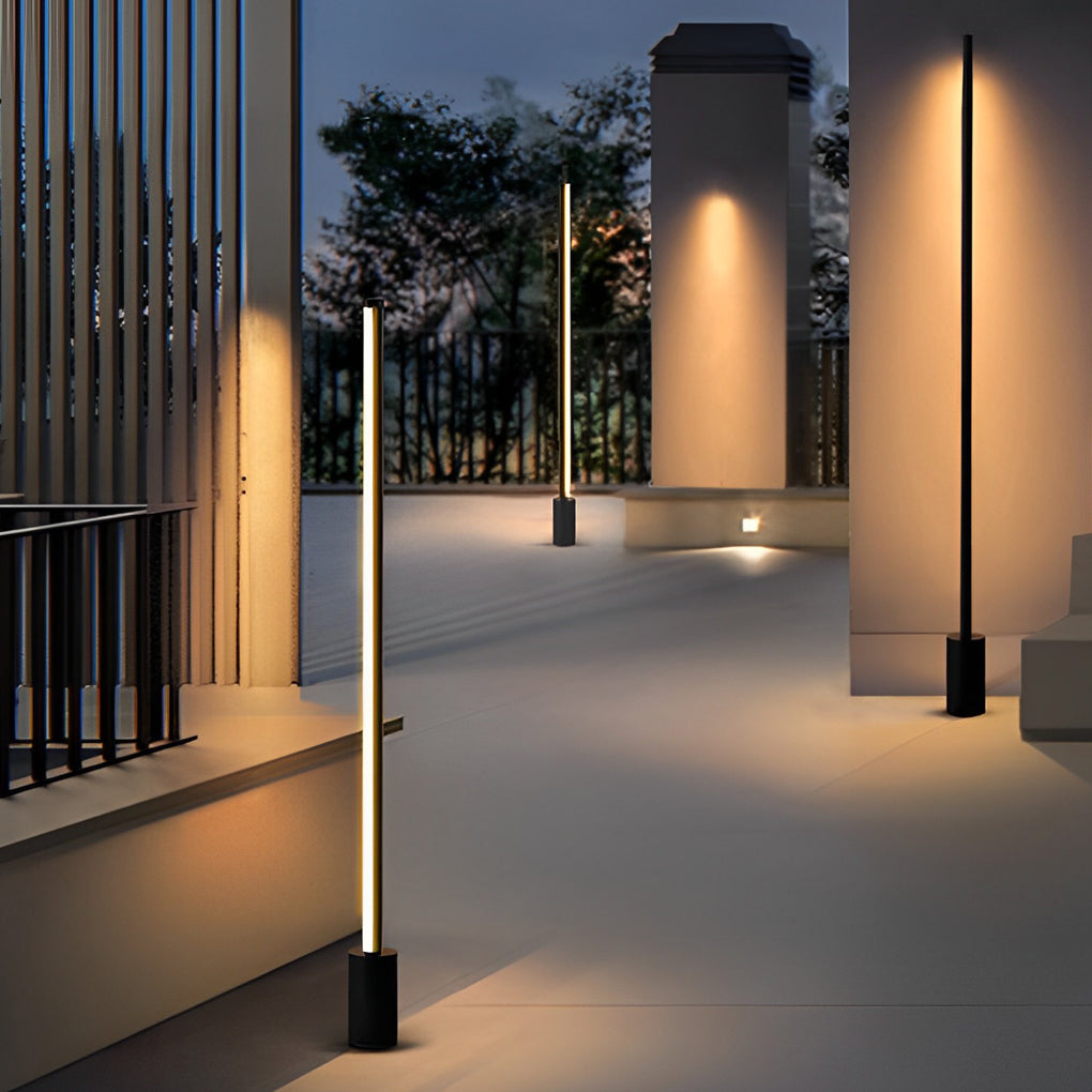 Minimalist LED Linear Lights Waterproof Outdoor Landscape Lighting