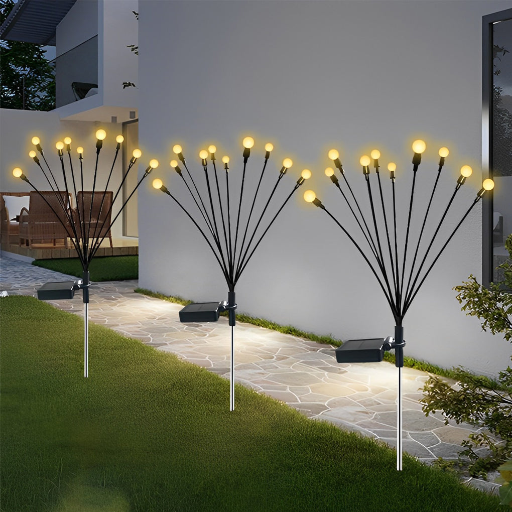 Solar Firefly Garden Lights Eco-Friendly & Weatherproof Outdoor Lighting