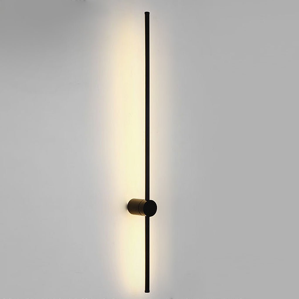 Black/Gold Nordic Ultra-thin Long LED Linear Wall Lights