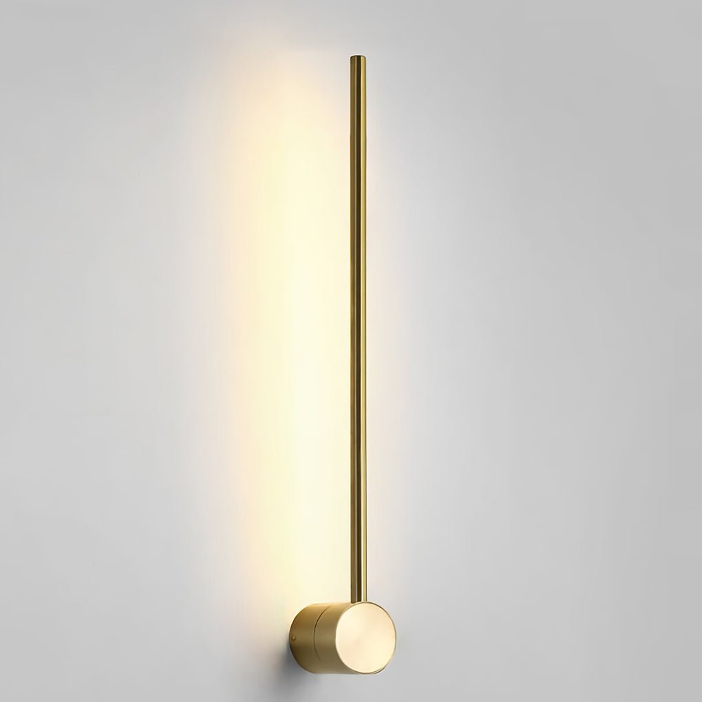 Black/Gold Nordic Ultra-thin Long LED Linear Wall Lights