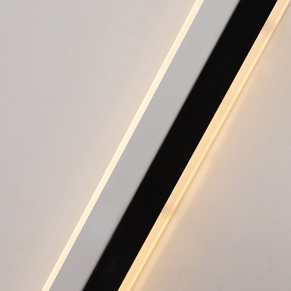 Nordic Minimalist Double Long LED Linear Lights Wall Lamp