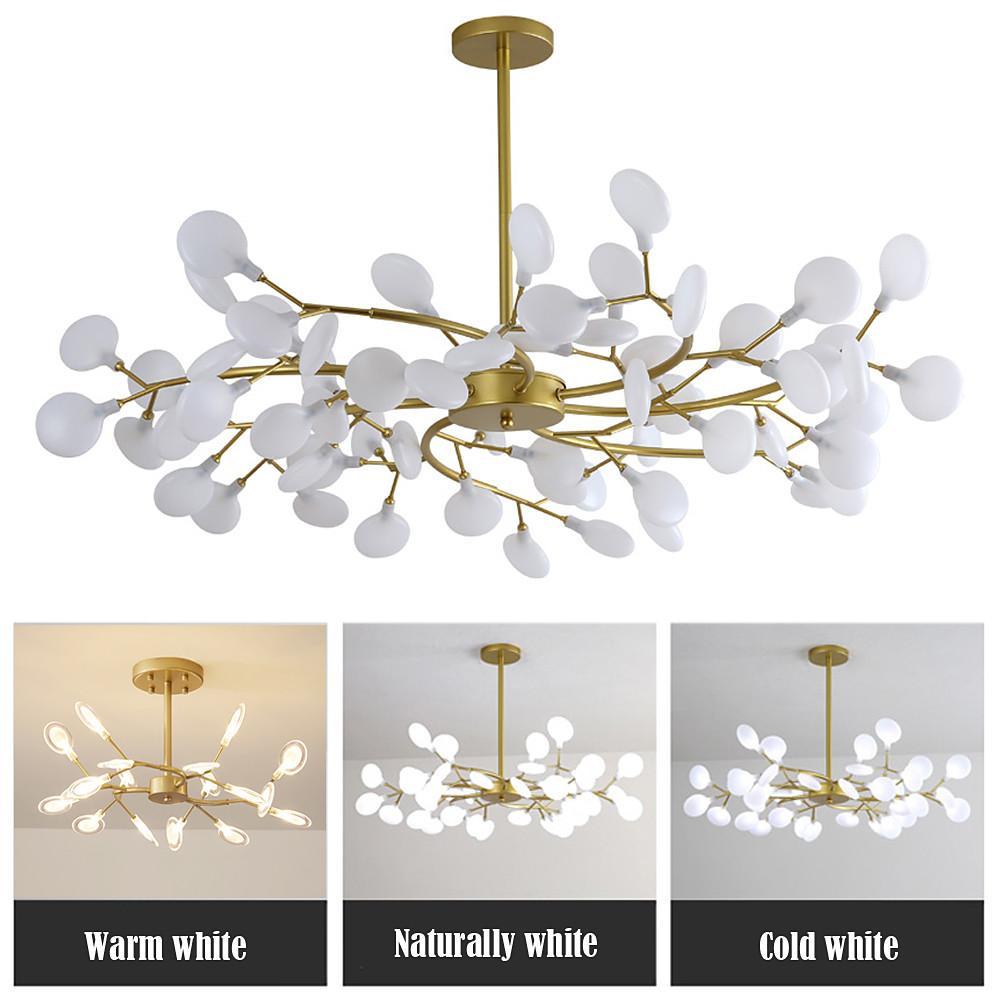 LED Firefly Sputnik Chandelier Modern Hanging Ceiling Lights