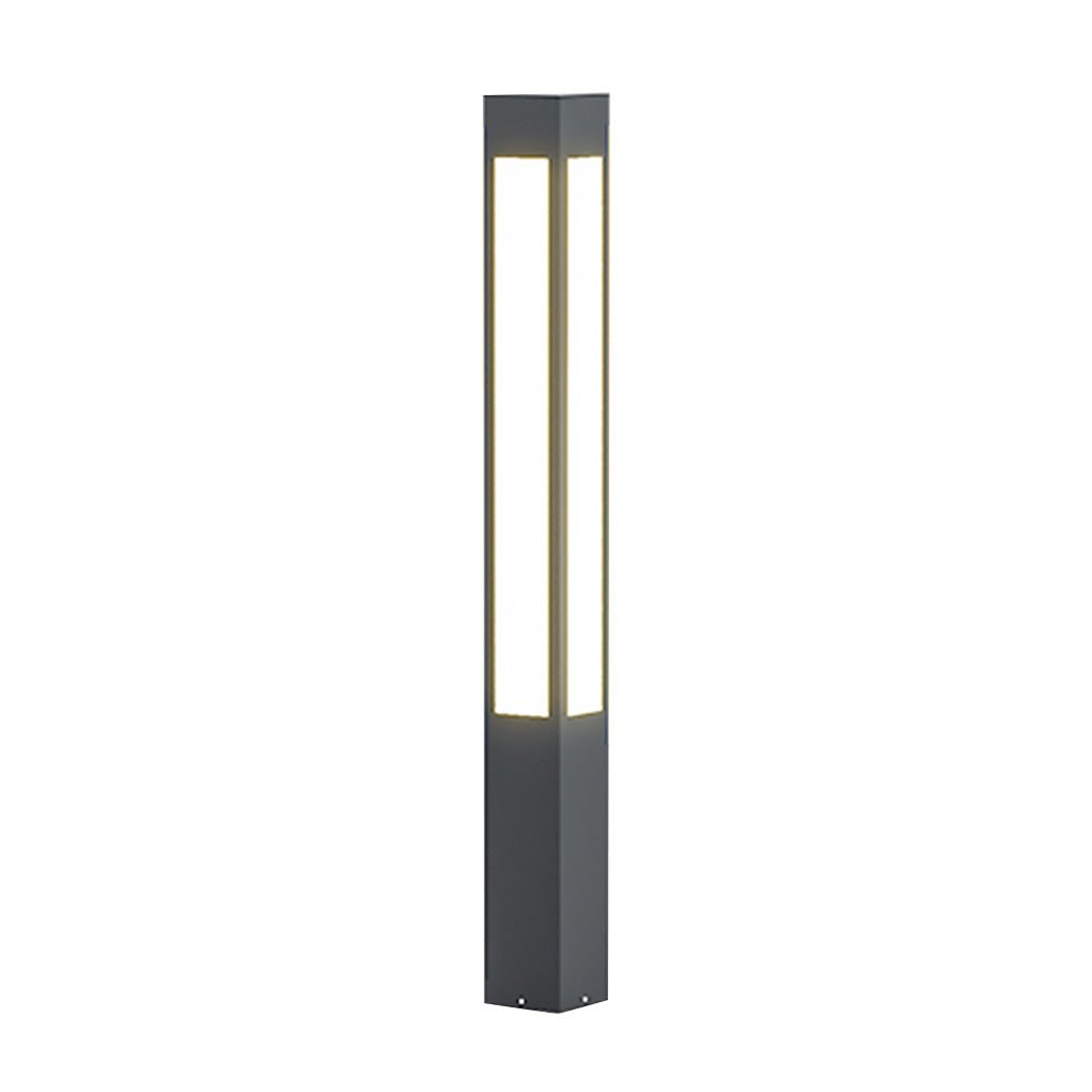 Outdoor Bollard Light Waterproof Garden Solar LED Landscape Lighting for Villa Courtyard