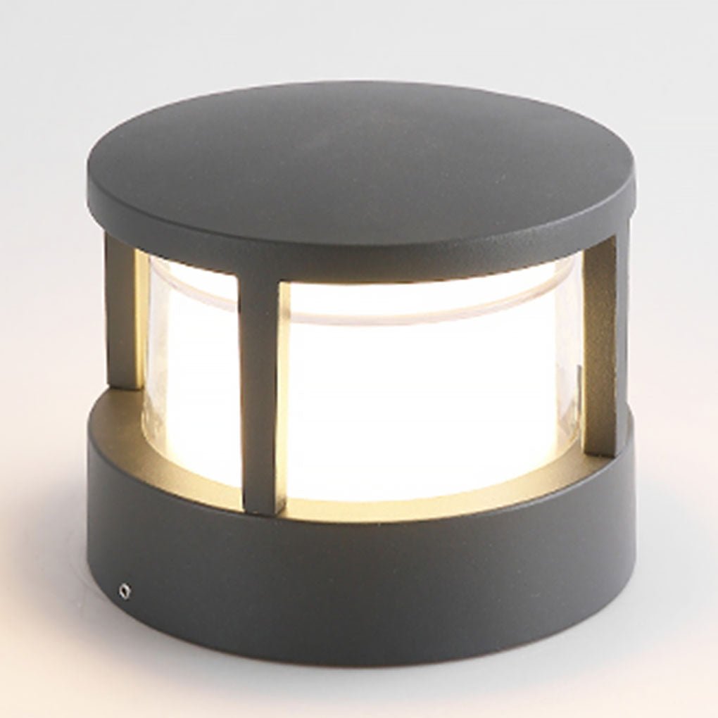 Versatile LED Multi-Mount Lantern Modern Outdoor Lighting for Walls, Walkways, and Posts