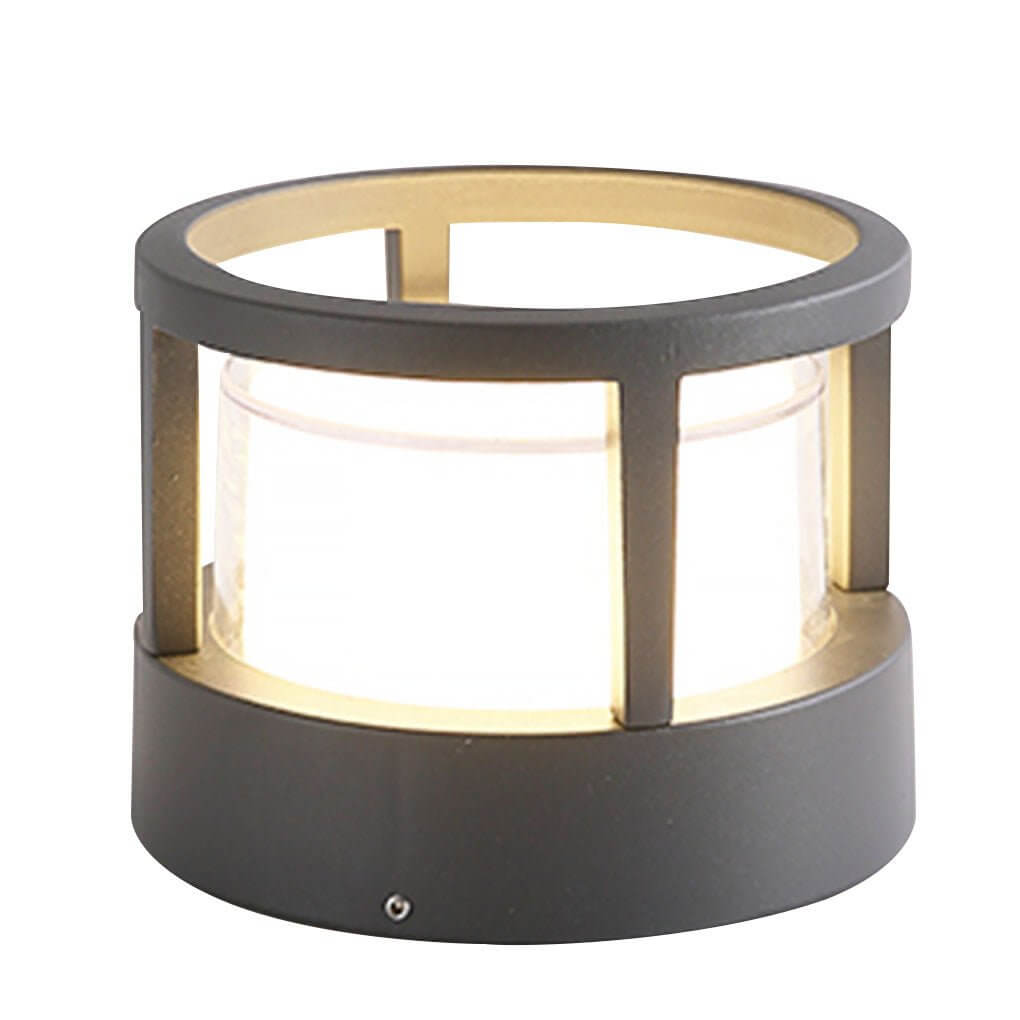 Versatile LED Multi-Mount Lantern Modern Outdoor Lighting for Walls, Walkways, and Posts