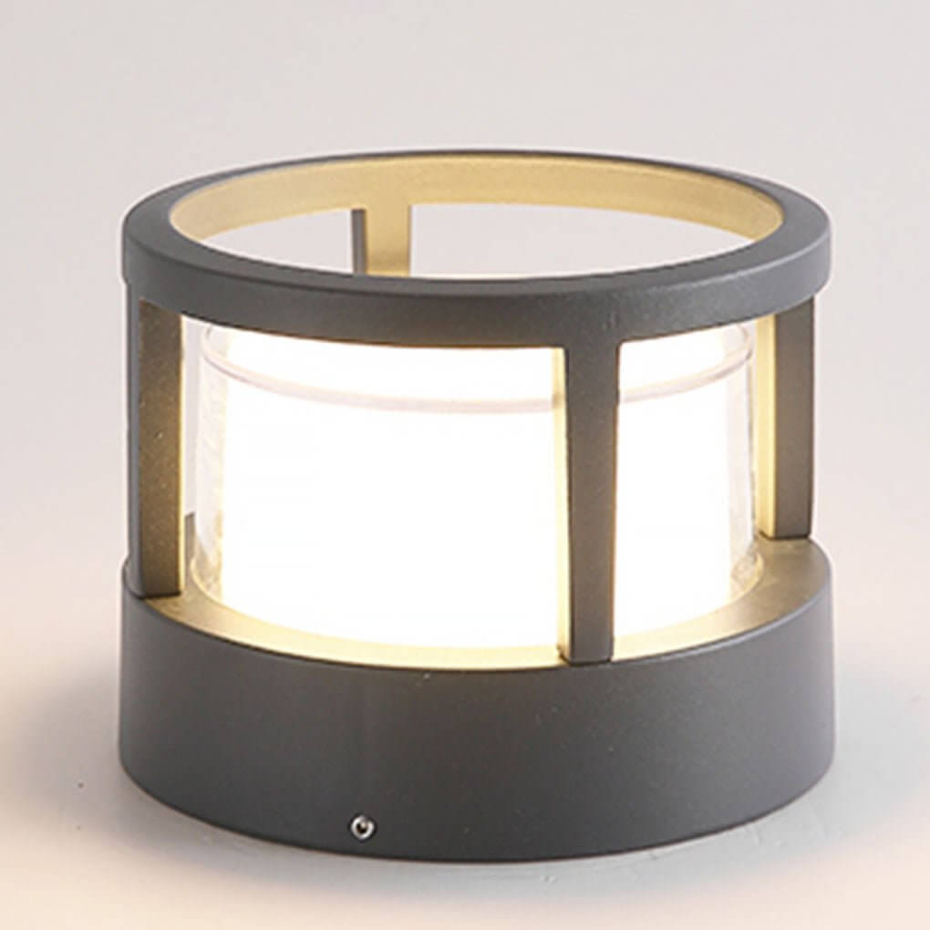 Versatile LED Multi-Mount Lantern Modern Outdoor Lighting for Walls, Walkways, and Posts