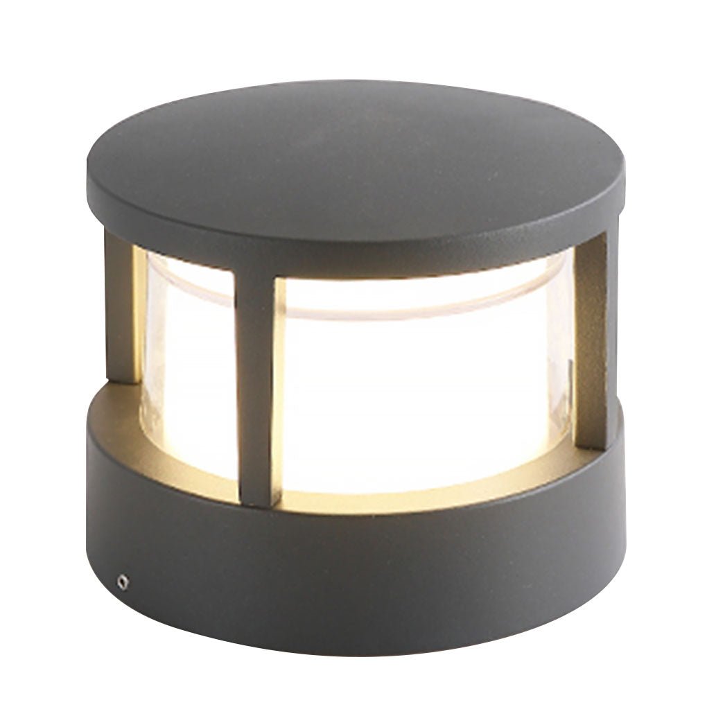 Versatile LED Multi-Mount Lantern Modern Outdoor Lighting for Walls, Walkways, and Posts