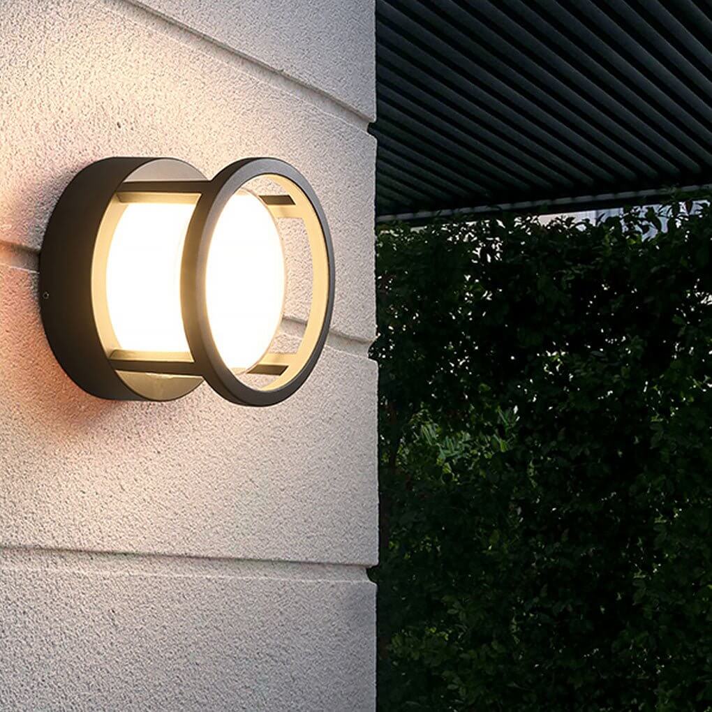 Versatile LED Multi-Mount Lantern Modern Outdoor Lighting for Walls, Walkways, and Posts