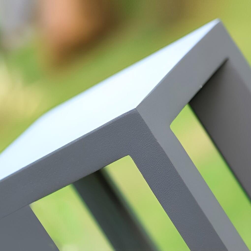 Black Aluminum Garden LED 7W 4-Beam Landscape Bollard Lights